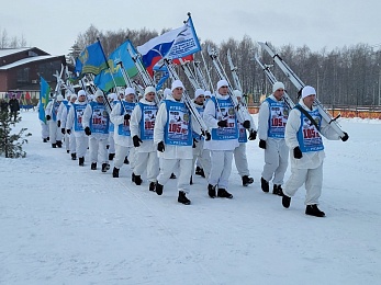 Рязанские десантники отправились в лыжный поход на 699 км