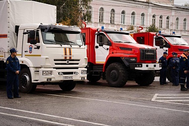 В Рязанской области автопарк МЧС пополнился пятью пожарными машинами