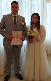 Фото заряжены на любовь и красоту: Рязанский ЗАГС показал свадьбы января