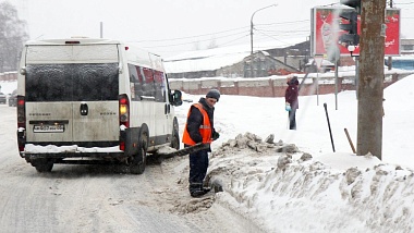 Рязанская администрация отчиталась об уборке снега в выходные