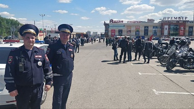 Более 100 байкеров поучаствовали в мотопробеге в честь открытия сезона в Рязани 