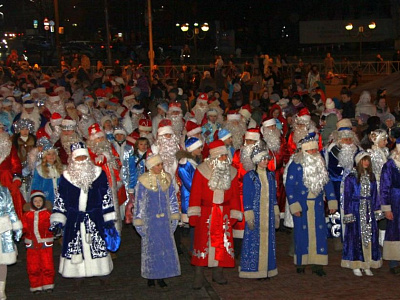 Из-за парада Дедов Морозов в Рязани перекроют центральную улицу