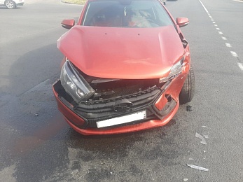 В ДТП на Куйбышевском шоссе пострадала 27-летняя женщина-водитель