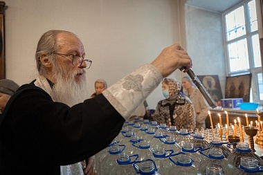 В Рязанской области встретили Крещение Господне на водоемах