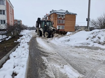 «Неидеально, но…» : в Солотче очистили от снега восемь дорог