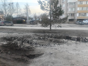 Рязанцы сообщили об «убитой» дороге у Академии единоборств 