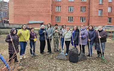 В Рязани прошёл первый городской субботник