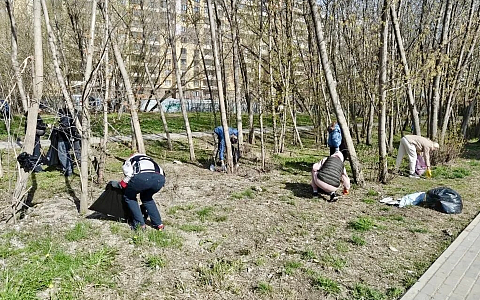 В Рязани прошел очередной общегородской субботник