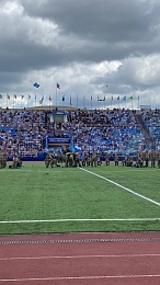 В Рязани День ВДВ отметили показательными выступлениями десантников и прыжками с парашютом