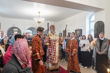 Митрополит Марк освятил обновленный храм Серафима Саровского под Рязанью