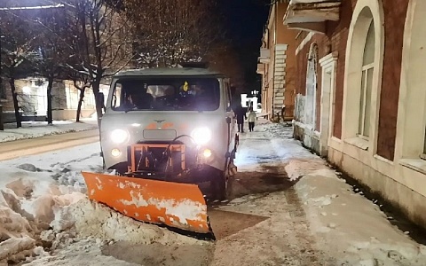 Мэрия рассказала об уборке снега с улиц Рязани