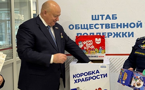 Депутат Госдумы РФ Андрей Красов передал подарки больным детям