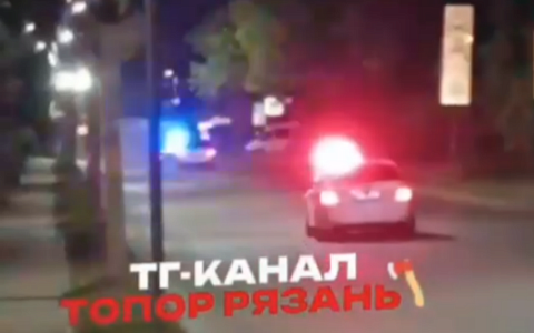 В Рязани сотрудники ДПС устроили погоню за мотоциклистом