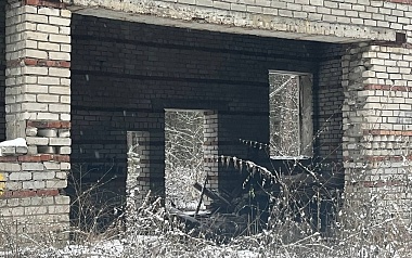 В рязанском лесу сфотографировали заброшки и лестницу в никуда - 62ИНФО В рязанском лесу сфотографировали заброшки и лестницу в никуда