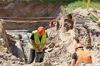 В Рязани на улице Шереметьевской начался масштабный капремонт участка теплотрассы 