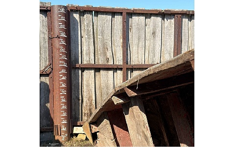 В Заокском появился мерный столб для воды