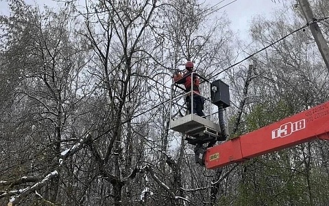 Электроснабжение в Рязанской области полностью восстановили
