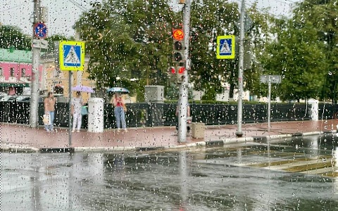В Рязанской области зафиксировали сильнейшие ливни