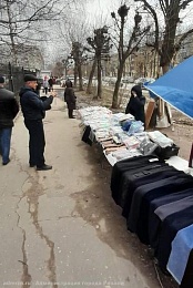 В Рязани прошли рейды против уличных торговцам по обращениям жителей