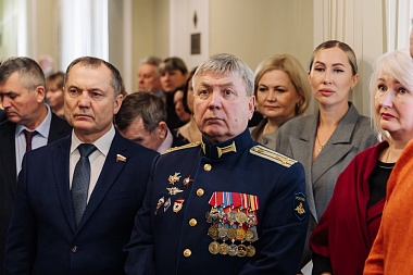 В Рязани открыли выставку «Отец Героя» 