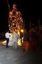 Памятник Олегу Рязанскому открыли в Рязани на Бульваре Победы