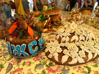 В Рязани провели праздник урожая «Спожинки»