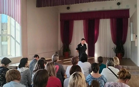 Начальник ГАИ Шиловского района провёл родительское собрание 