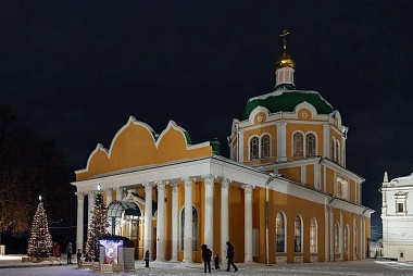 Павел Малков поучаствовал в рождественском богослужении в Рязанской области