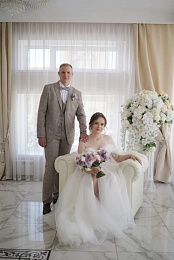 Рязанский ЗАГС показал фото свадеб августа-2024