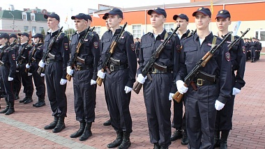 В Рязани присягу приняли 85 первокурсников Рязанского филиала Московского университета МВД