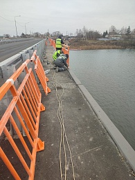В Пронске открыли двухстороннее движение по мосту через Проню