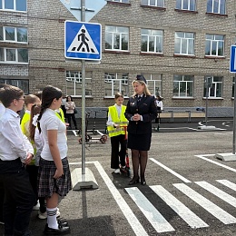В рязанской школе открыли автогородок 