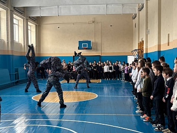 Госавтоинспекция Рязанской области приняла участие в акции в школе-интернате 