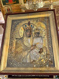 Копия чудотворной иконы Богородицы в подлинном окладе передана Пронской обители