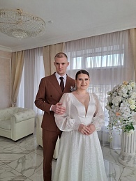 Самые нарядные женихи и невесты: ЗАГС показал фото рязанских свадеб февраля