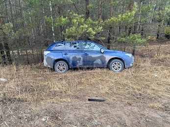 Нехорошее место: за час на одном участке трассы машины трижды вылетели с дороги