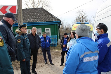 В Шацком районе отработали действия при взрыве газа в жилом доме