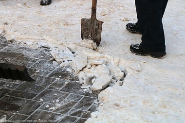 В Рязани опубликовали результаты субботника по уборке снега