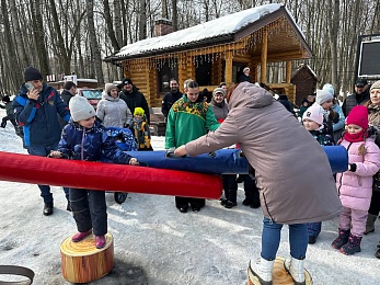 В рязанском Лесопарке отпраздновали Масленицу