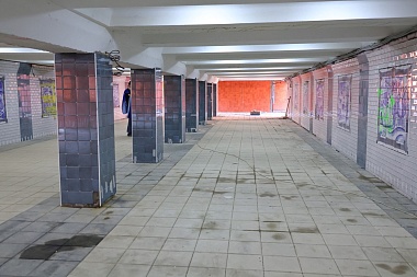 Мэрия Рязани объяснила перенос сроков окончания ремонта перехода у ТЦ «Барс»