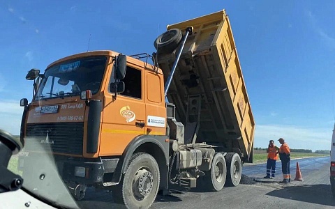 В Ермишинском округе ремонт дороги серьёзно отстал от графика