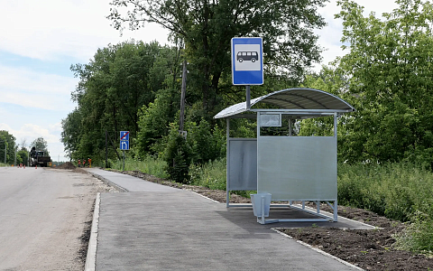 В Рязанской области обновят более 60 остановок