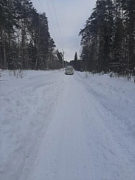 Под Рязанью пожарных отправили вытаскивать застрявшую в снегу «скорую»