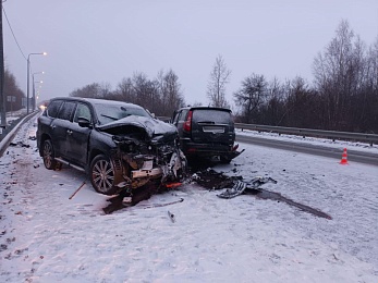 Заснеженная дорога спровоцировала серьёзное ДТП с пострадавшими в Путятинском районе 