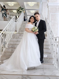 Самые нарядные женихи и невесты: ЗАГС показал фото рязанских свадеб февраля