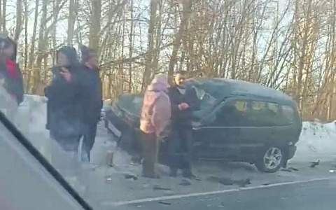 В Касимове произошло массовое ДТП