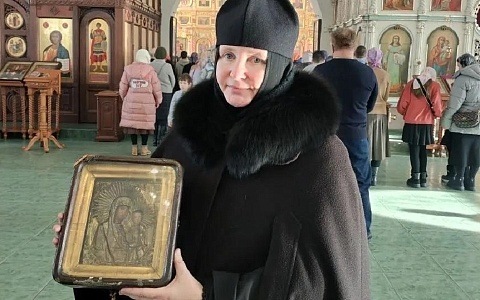 В Рязани Казанскому монастырю вернули старинную икону Богородицы