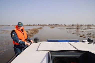 Малков осмотрел затопленные территории Рязанской области
