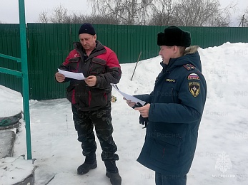 Рязанское МЧС за неделю провели 1000 подворовых обходов