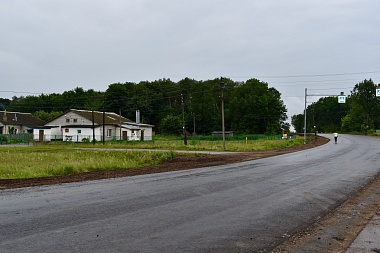 Зампред Павел Супрун осмотрел ремонт дорог в Рыбновском районе